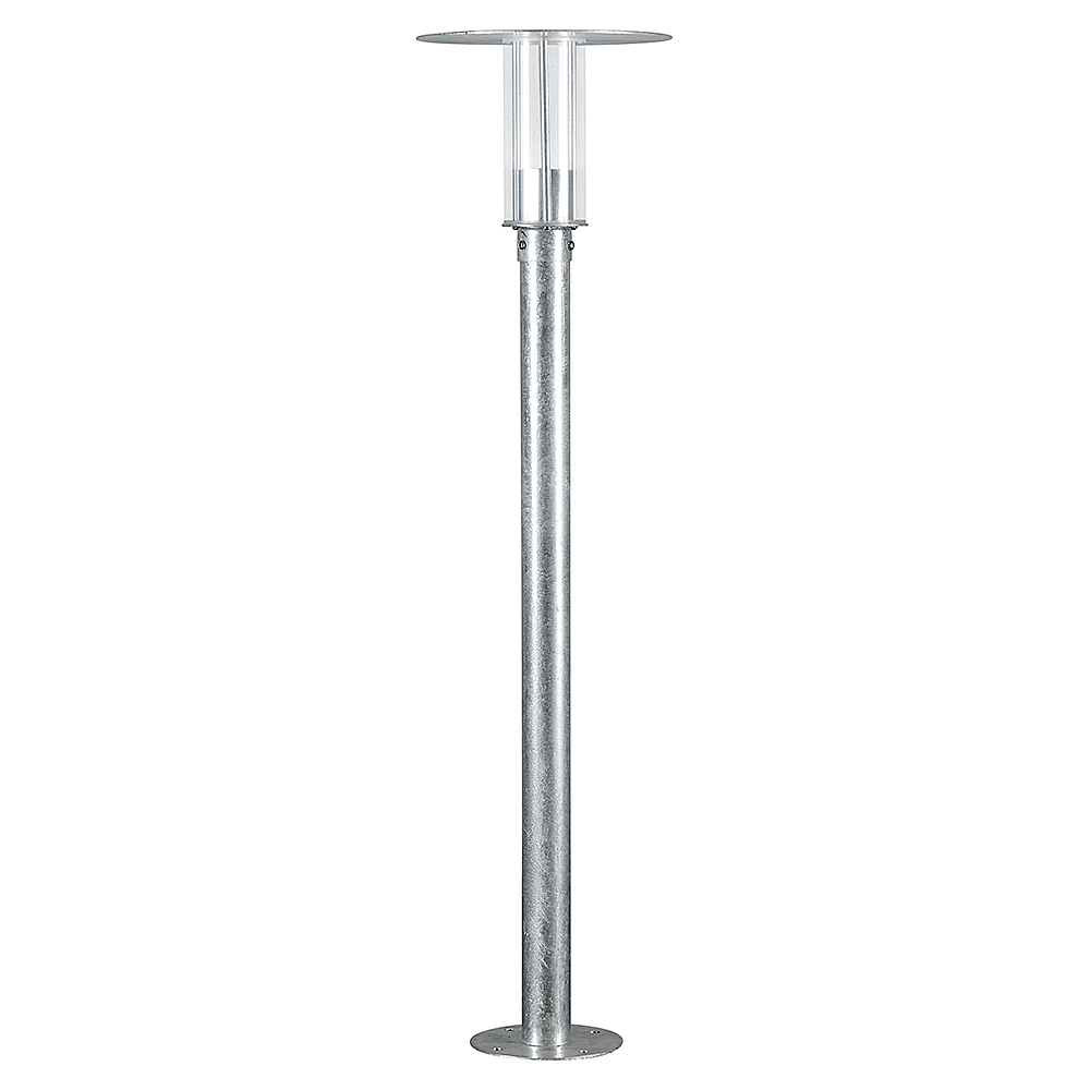 Utelampe Gnosjö Konstsmide Mode Galvanisert med Stolpe