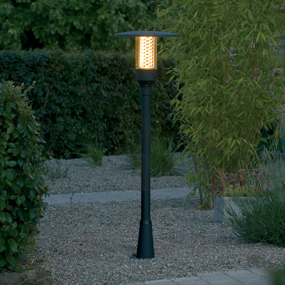 Utelampe Gnosjö Konstsmide Nova GU10 med Stolpe