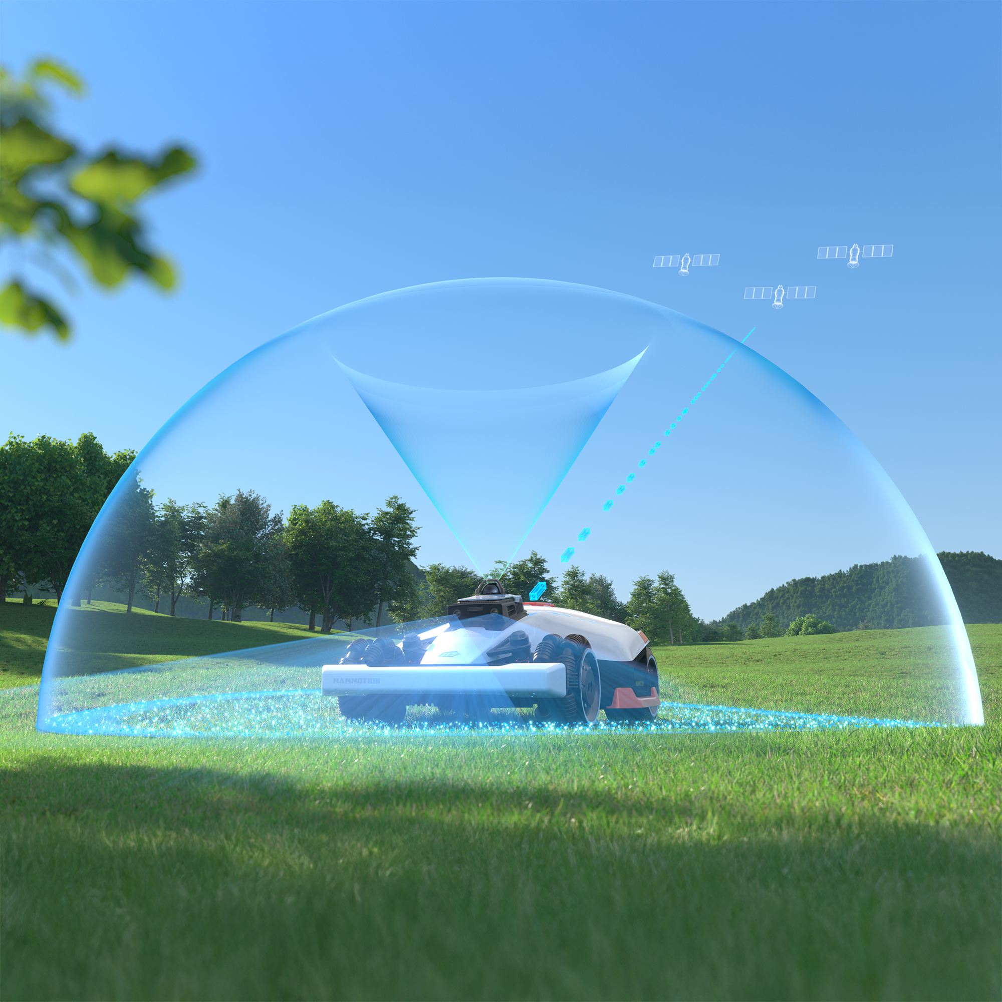 Robotgressklipper Mammotion LUBA 3 AWD 5000 Uten Grensekabel