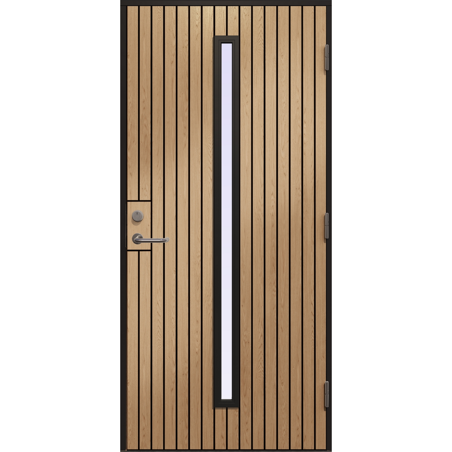 Ytterdør Gilje Trym Klarglass med Dekorlaminat