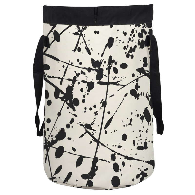 Tvättkorg Spirella Funwash-Bang Off-White