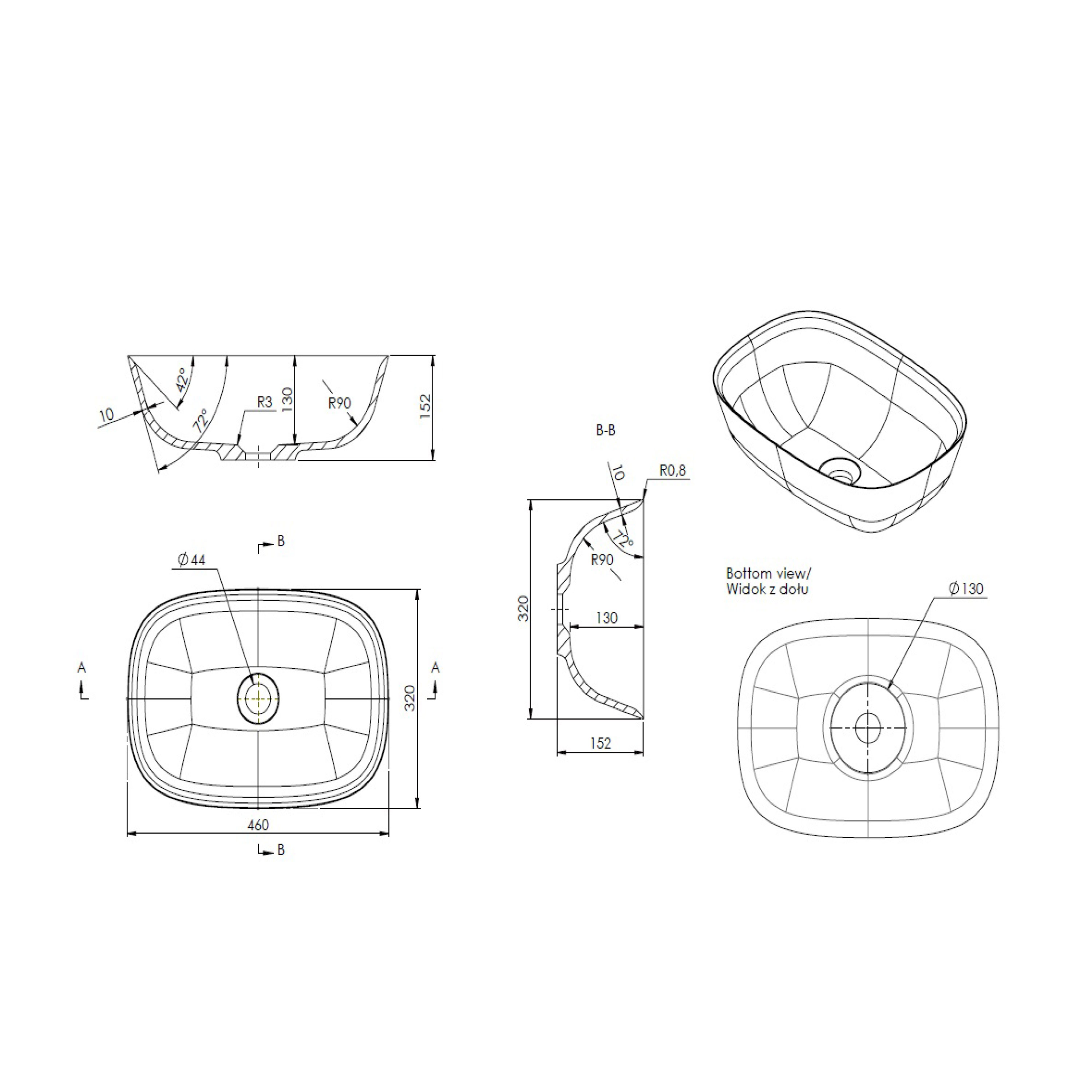 Servant Bathlife Tålig Oval