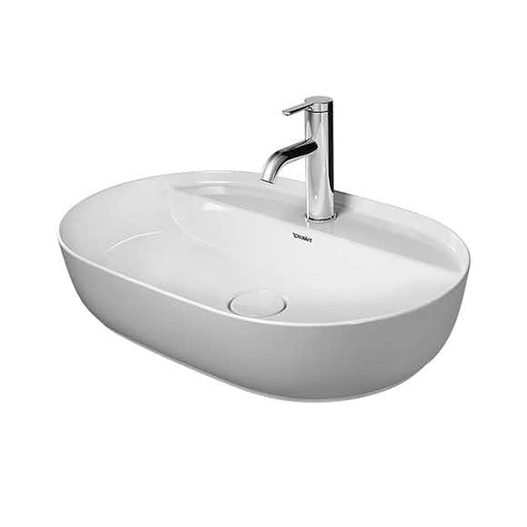 tvättställ duravit luv med hylla