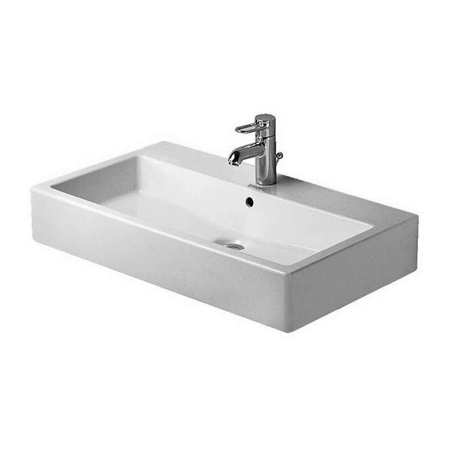 tvättställ duravit vero 0454
