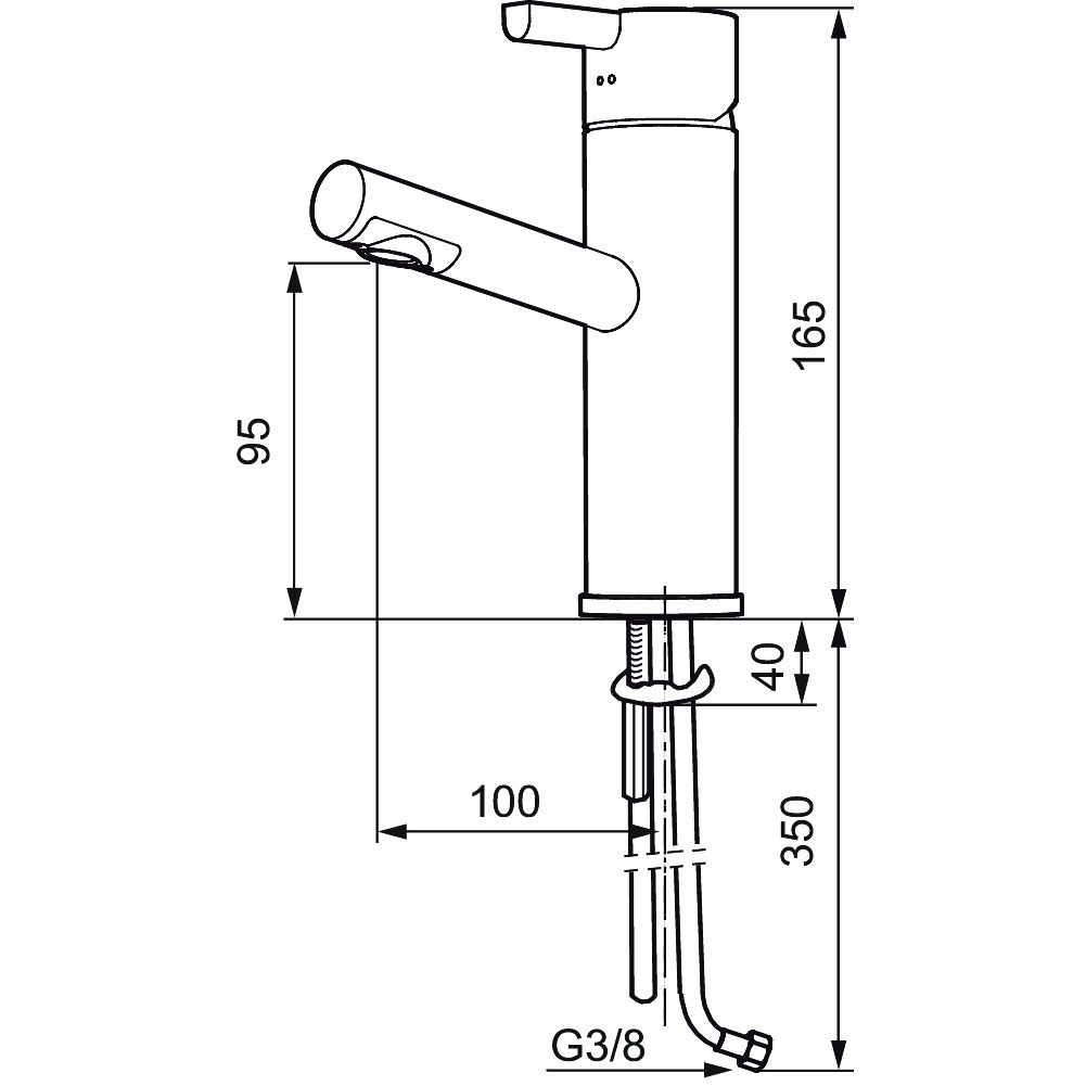Tvättställsblandare Mora Rexx B5