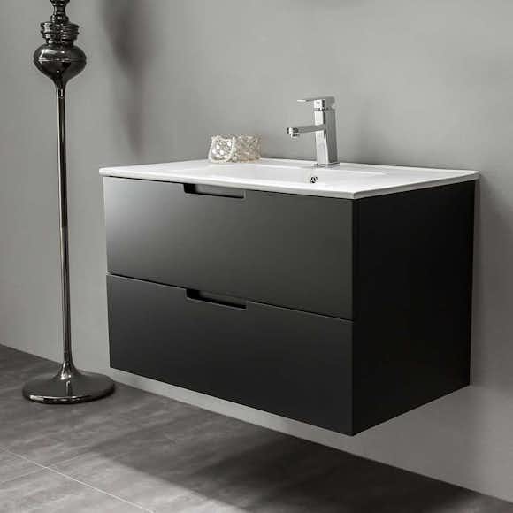 tvättställskåp bathlife glädje svart