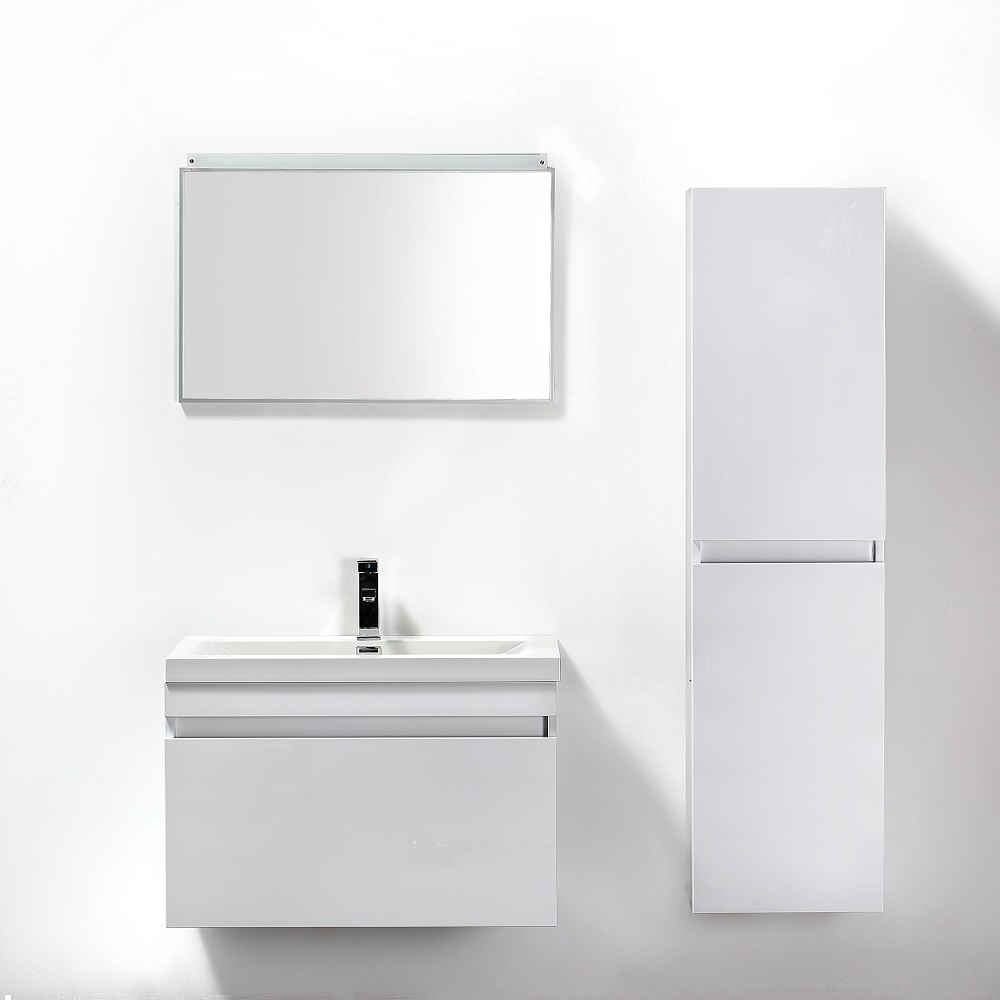 Baderomsskap Bathlife Evita Oppbevaring 800 Hvit