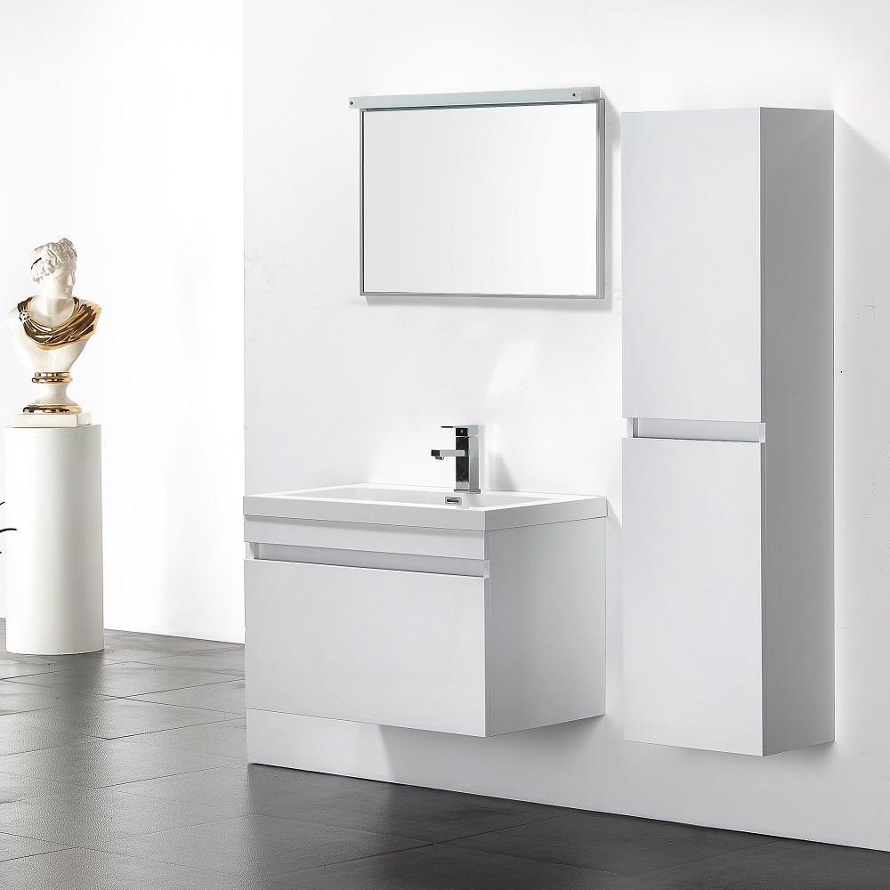 Baderomsskap Bathlife Evita Oppbevaring 800 Hvit