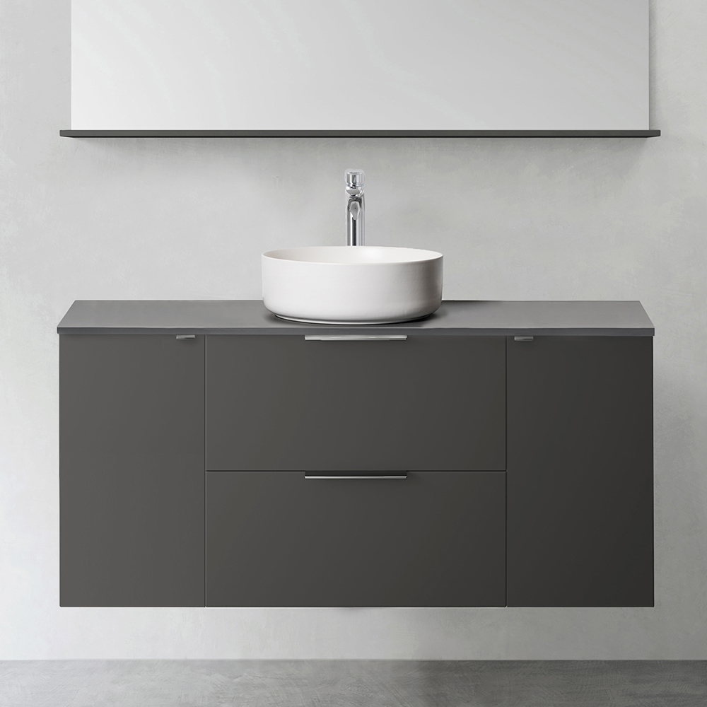 Servantskap Hafa Shape 600 med 2 stk Sidemoduler 300 uten Servant