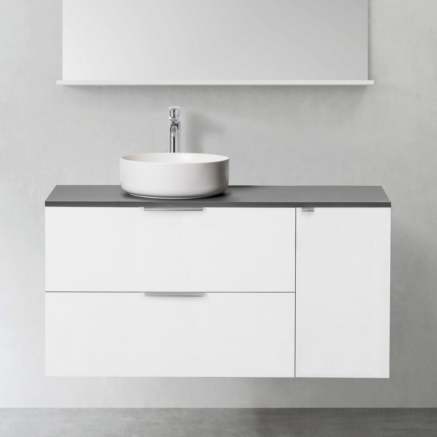 Servantskap Hafa Shape med Sidemodul 300 uten Servant