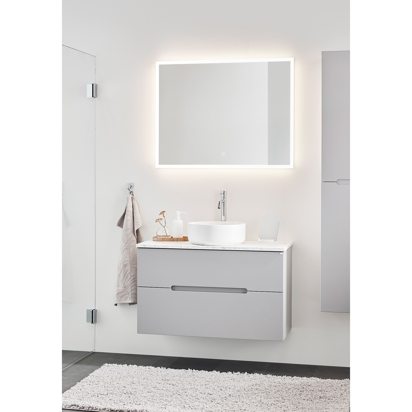 Tvättställsskåp Hafa Sun utan Tvättställ