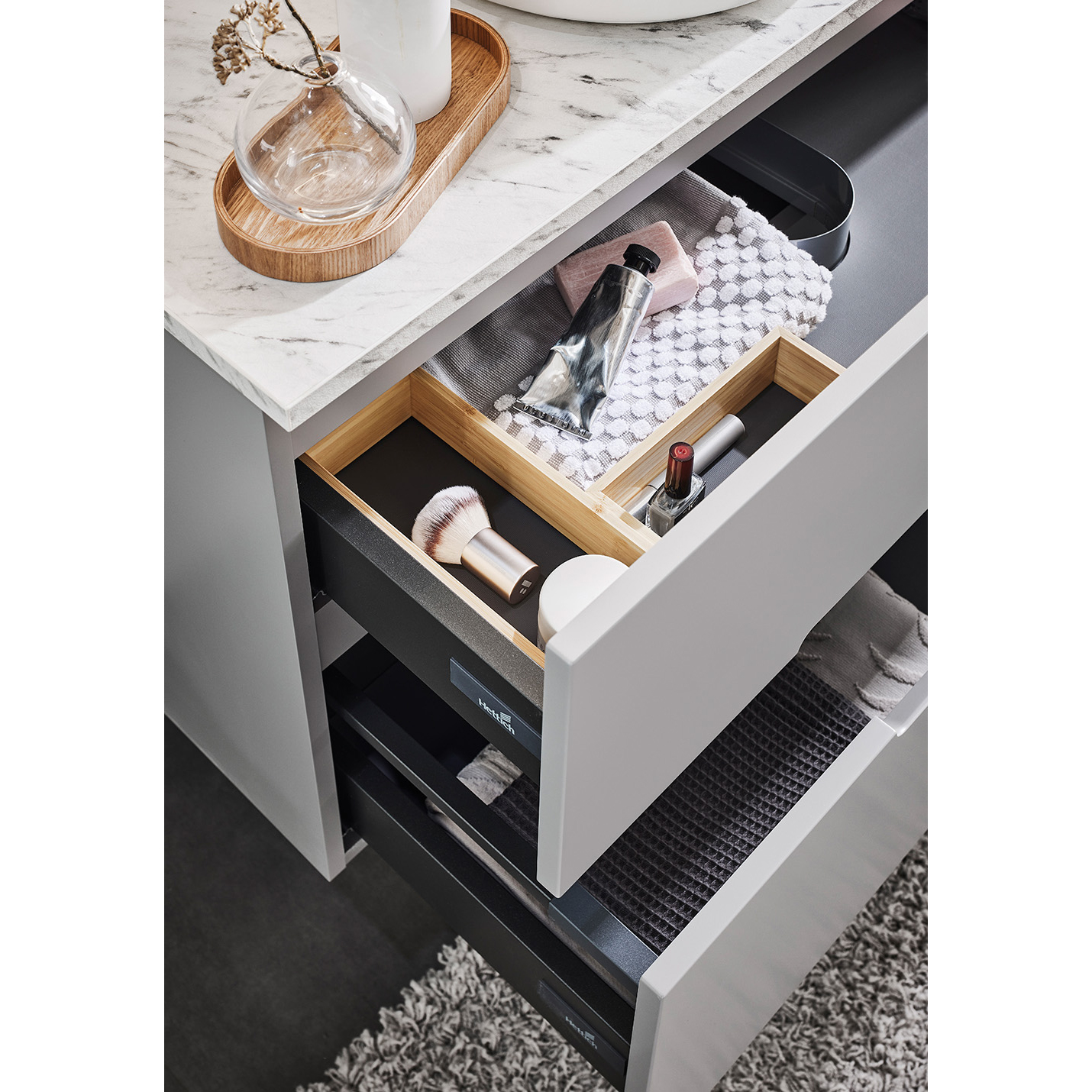 Tvättställsskåp Hafa Sun utan Tvättställ