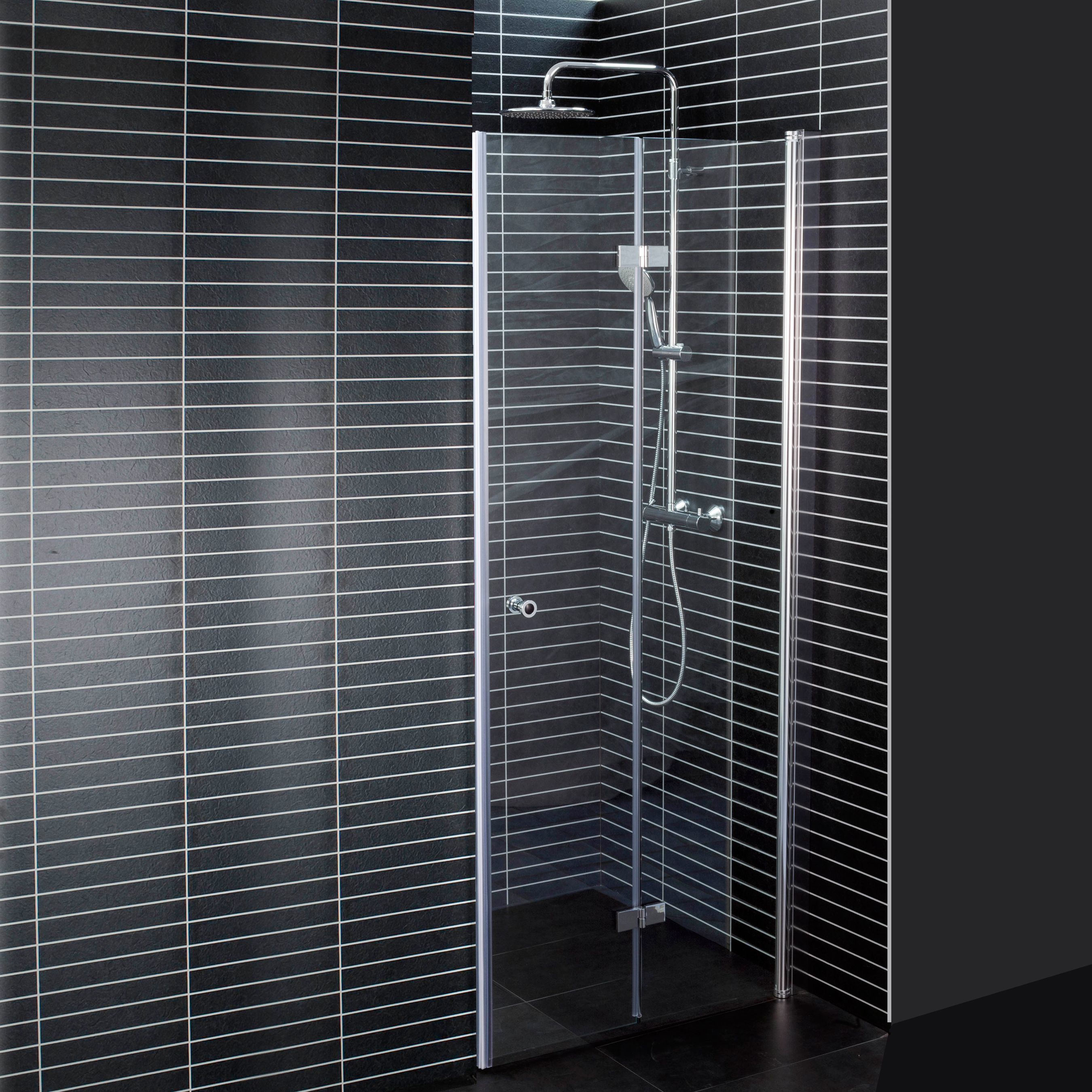 Duschdörr Arrow Twice Nischdusch Höger, 992 mm - Installation/montering finns att köpa till