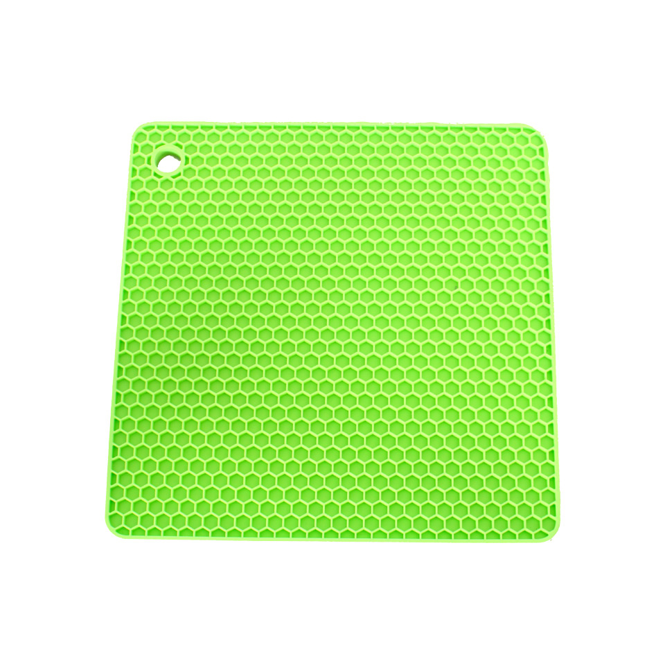 Grytlapp LotusGrill Silicon Fyrkant Färg: Grön