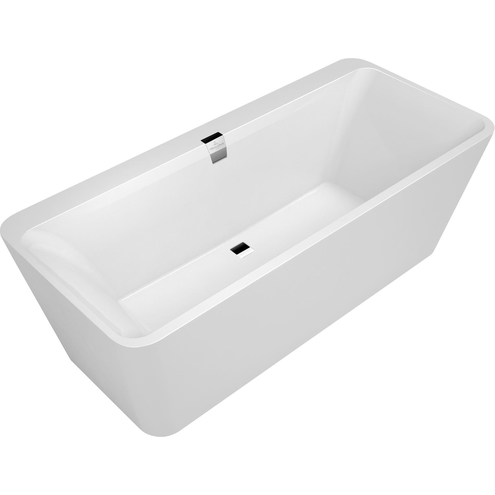 badkar villeroy & boch squaro edge 12 fristående