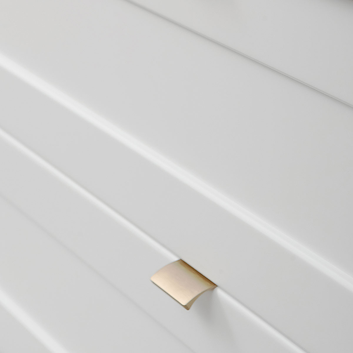 Tvättställsskåp 4AQUA Slim H Med 2 Lådor & Ramlucka