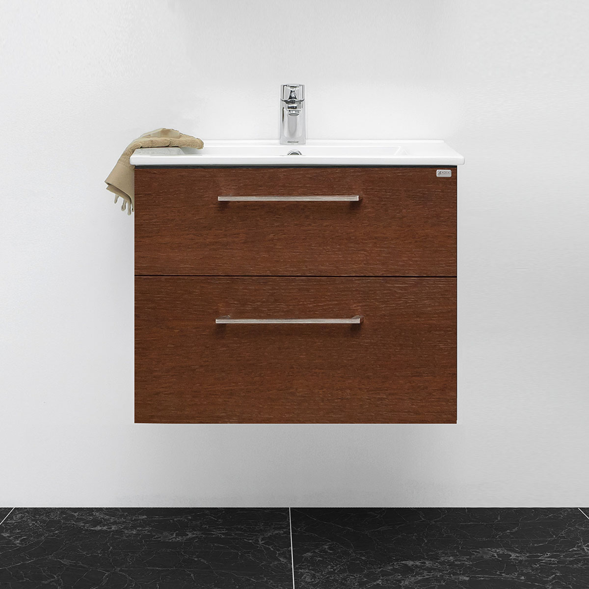 Tvättställsskåp 4AQUA Slim H Med 2 Lådor | badrum - badrumsmobler - tvattstallsskap-och-kommod | KakelKungen