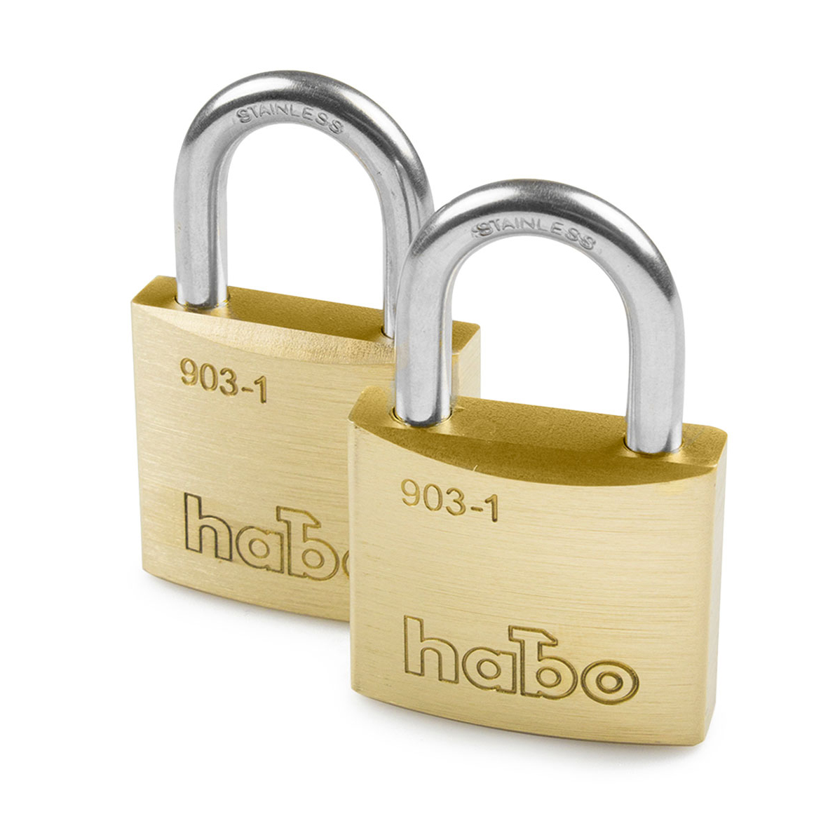 Hengelås Habo 903-1 Klasse 1, 2-Pk