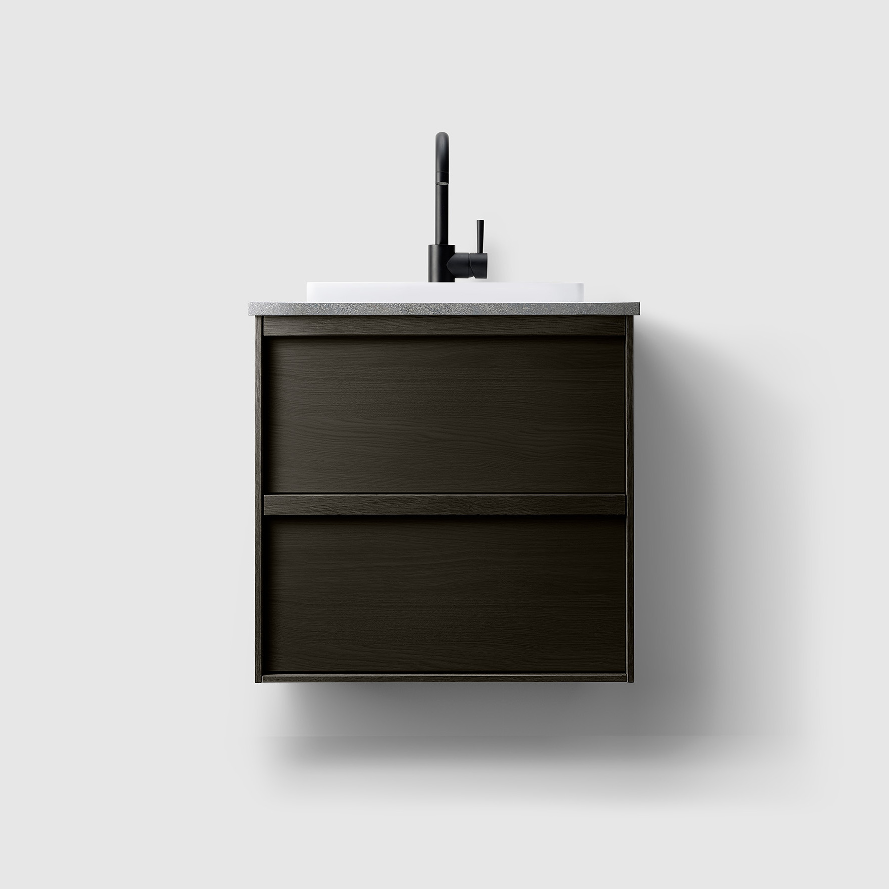 Tvättställsskåp Haven H2/60 med Stenskiva och Handfat | badrum - badrumsmobler - tvattstallsskap-och-kommod | KakelKungen