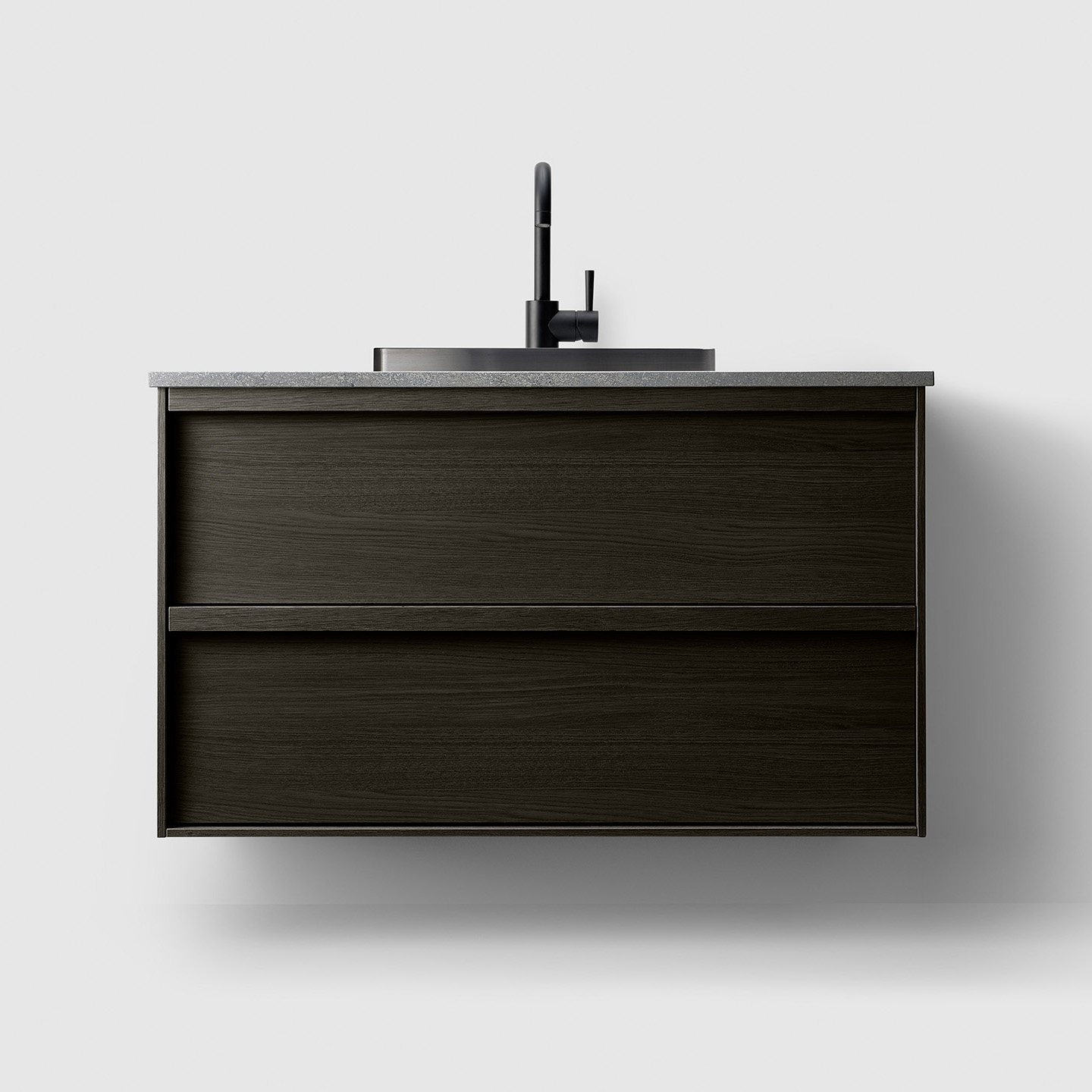 tvättställsskåp haven h2/100 med stenskiva och handfat