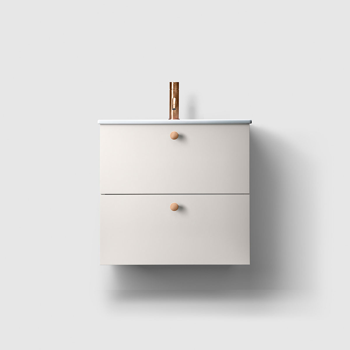 Tvättställsskåp Haven H3/60 med Porslinshandfat | badrum - badrumsmobler - tvattstallsskap-och-kommod | KakelKungen