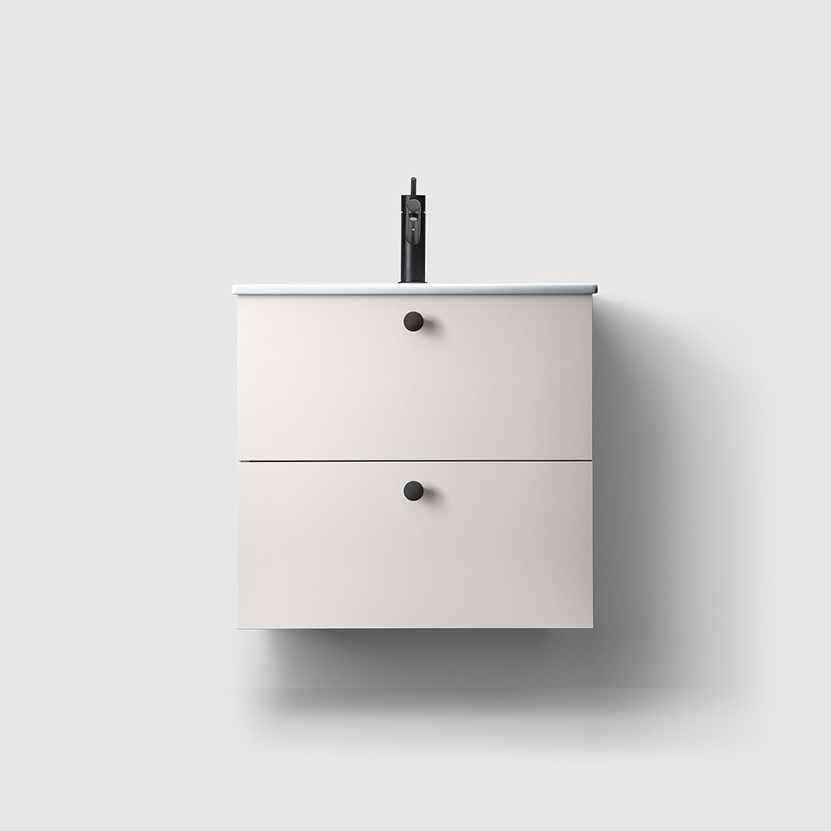 Tvättställsskåp Haven H3/60 med Porslinshandfat | badrum - badrumsmobler - tvattstallsskap-och-kommod | KakelKungen