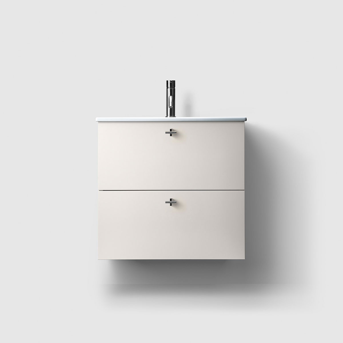 Tvättställsskåp Haven H3/60 med Porslinshandfat | badrum - badrumsmobler - tvattstallsskap-och-kommod | KakelKungen