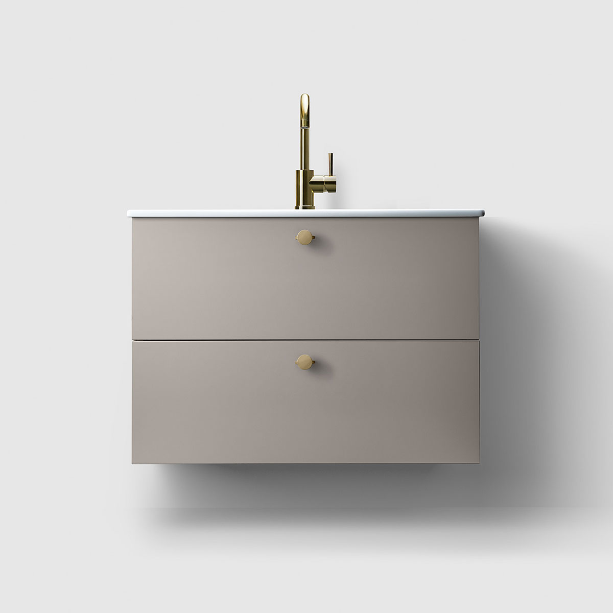 tvättställsskåp haven h3/80 slim med porslinshandfat