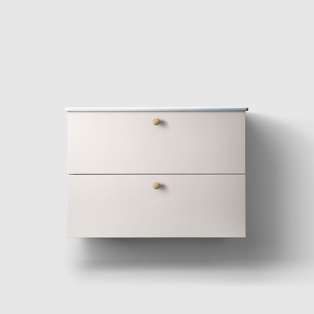 Tvättställsskåp Haven H3/80 med Porslinshandfat | badrum - badrumsmobler - tvattstallsskap-och-kommod | KakelKungen