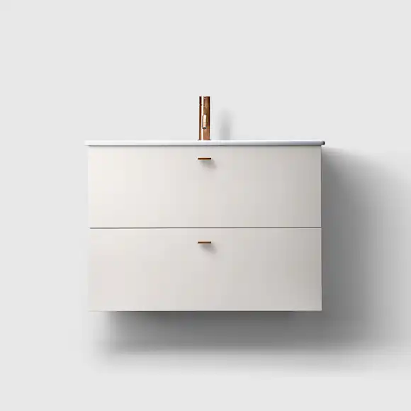 tvättställsskåp haven h3/80 med porslinshandfat