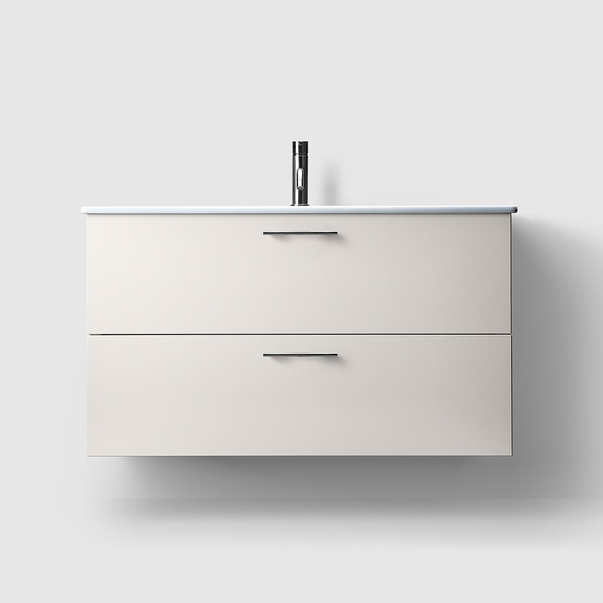 Tvättställsskåp Haven H3/100 med Porslinshandfat | badrum - badrumsmobler - tvattstallsskap-och-kommod | KakelKungen