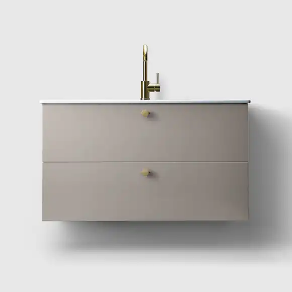 tvättställsskåp haven h3/100 med porslinshandfat