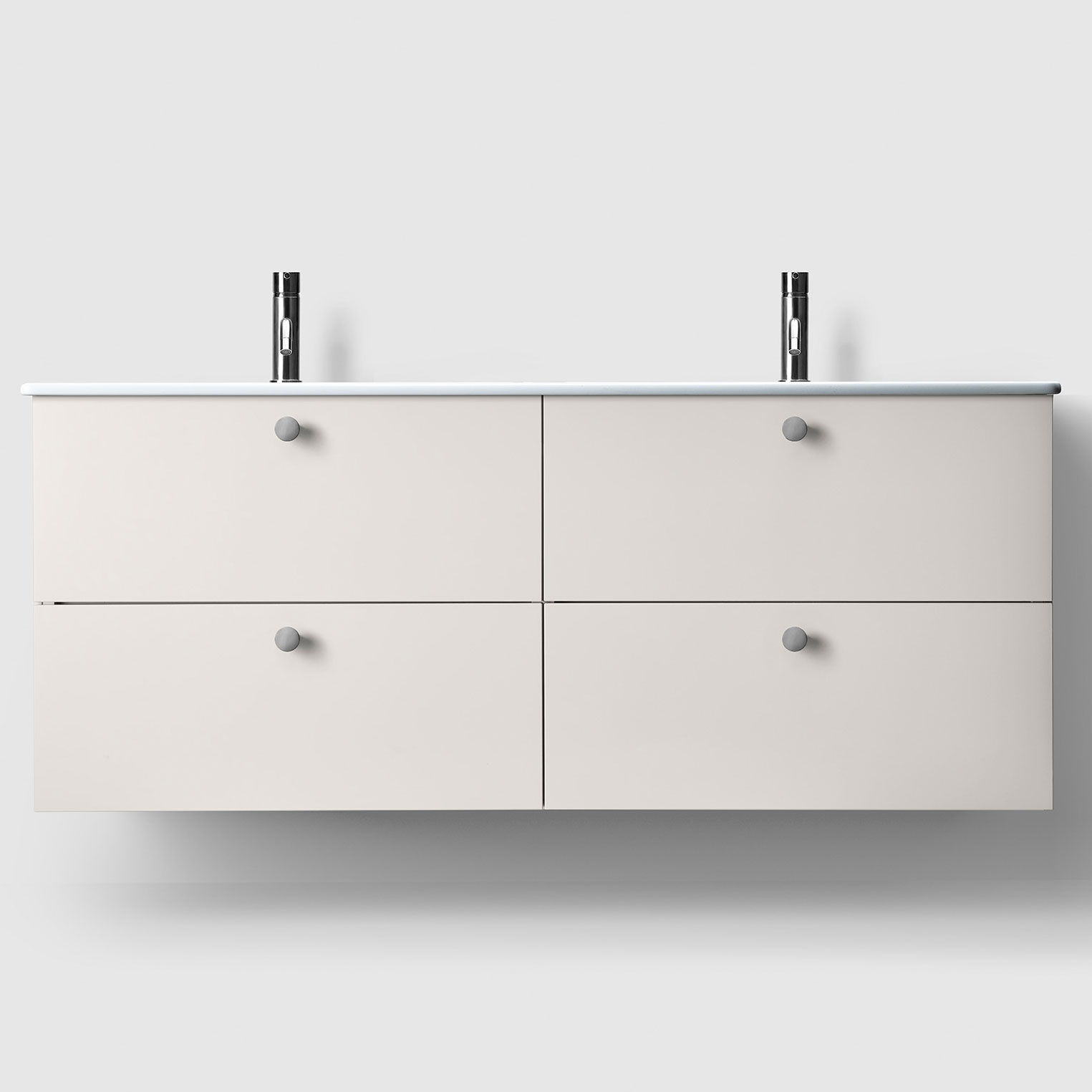 Tvättställsskåp Haven H3/140 med Porslinshandfat | badrum - badrumsmobler - tvattstallsskap-och-kommod | KakelKungen