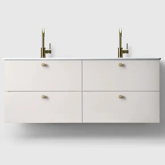 tvättställsskåp haven h3/140 med porslinshandfat