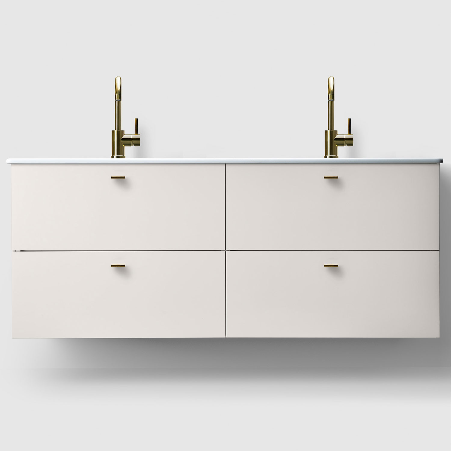 Tvättställsskåp Haven H3/140 med Porslinshandfat | badrum - badrumsmobler - tvattstallsskap-och-kommod | KakelKungen