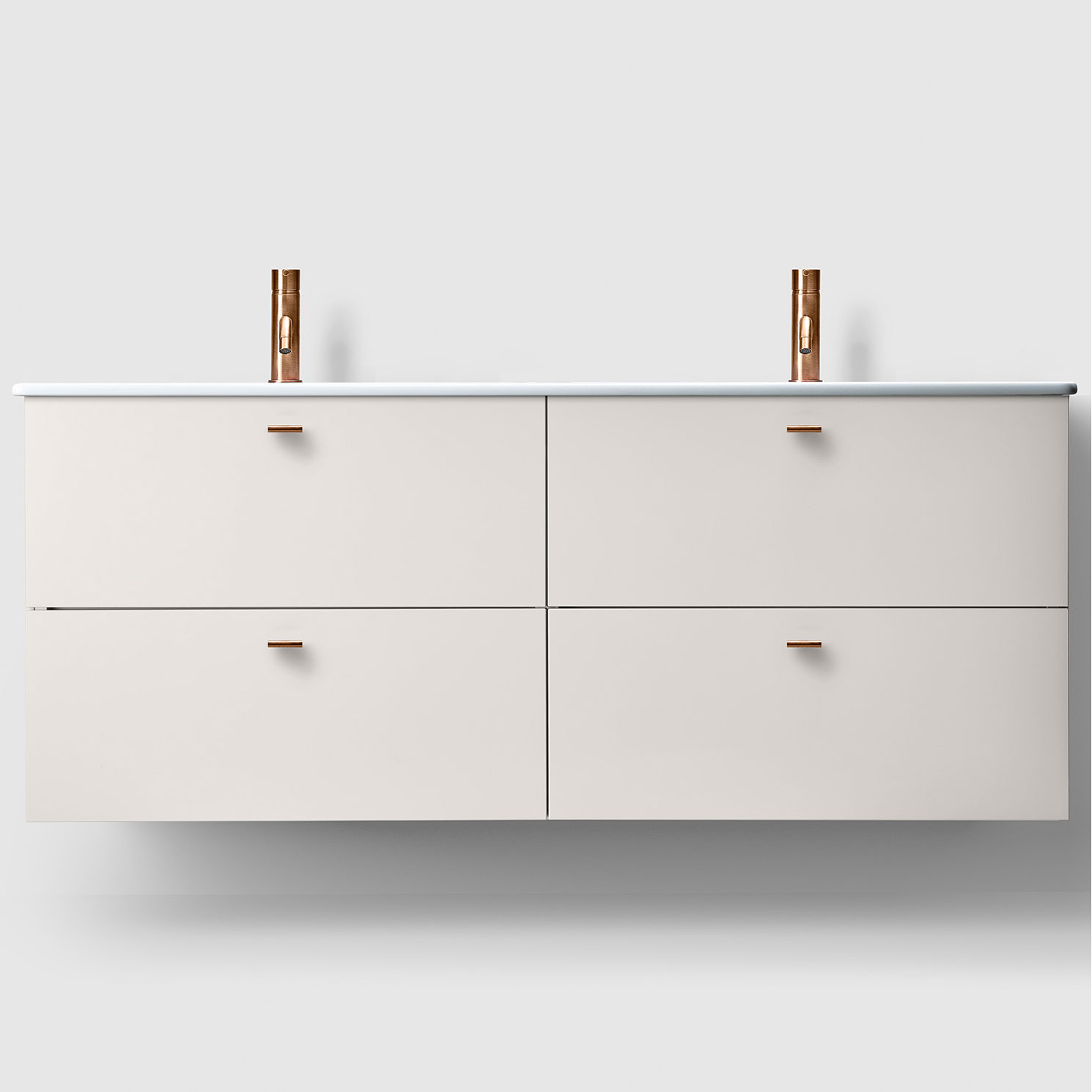 tvättställsskåp haven h3/140 med porslinshandfat