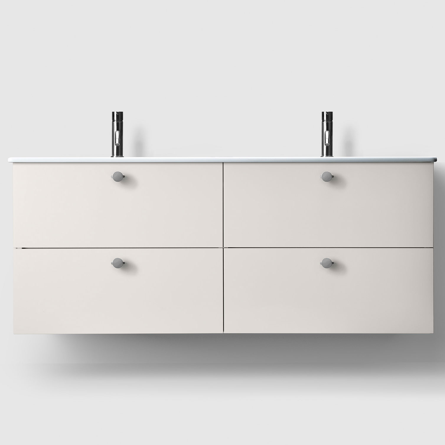 Tvättställsskåp Haven H3/140 med Porslinshandfat | badrum - badrumsmobler - tvattstallsskap-och-kommod | KakelKungen