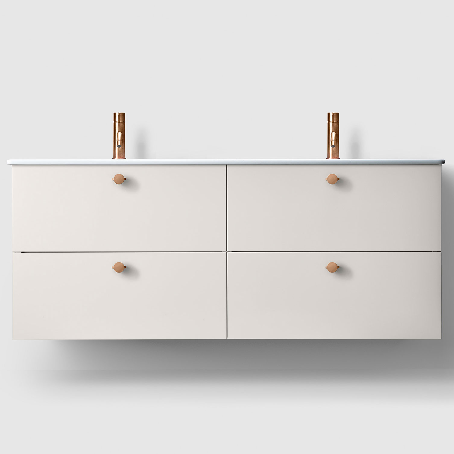 tvättställsskåp haven h3/140 med porslinshandfat