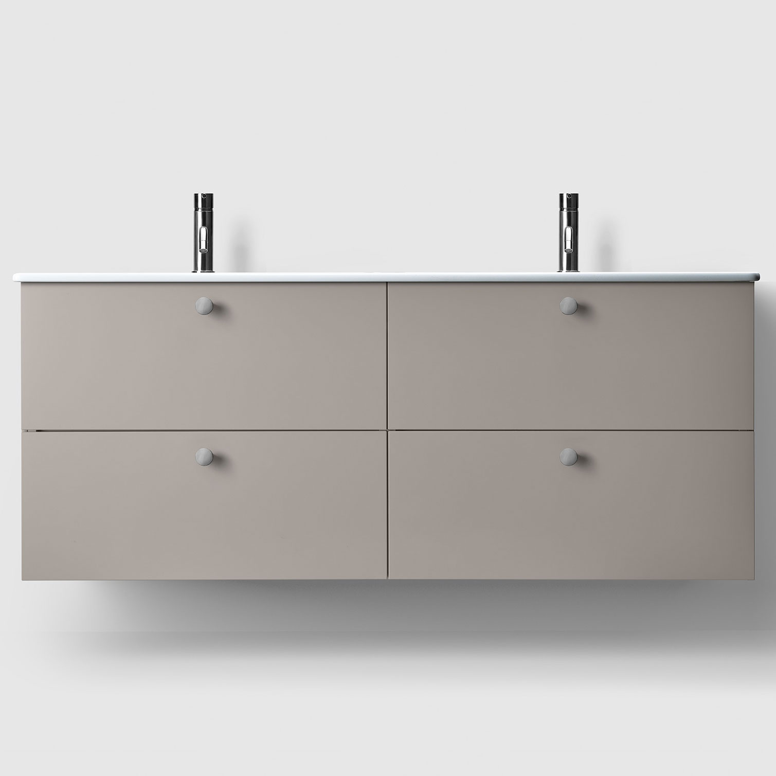 Tvättställsskåp Haven H3/140 med Porslinshandfat | badrum - badrumsmobler - tvattstallsskap-och-kommod | KakelKungen