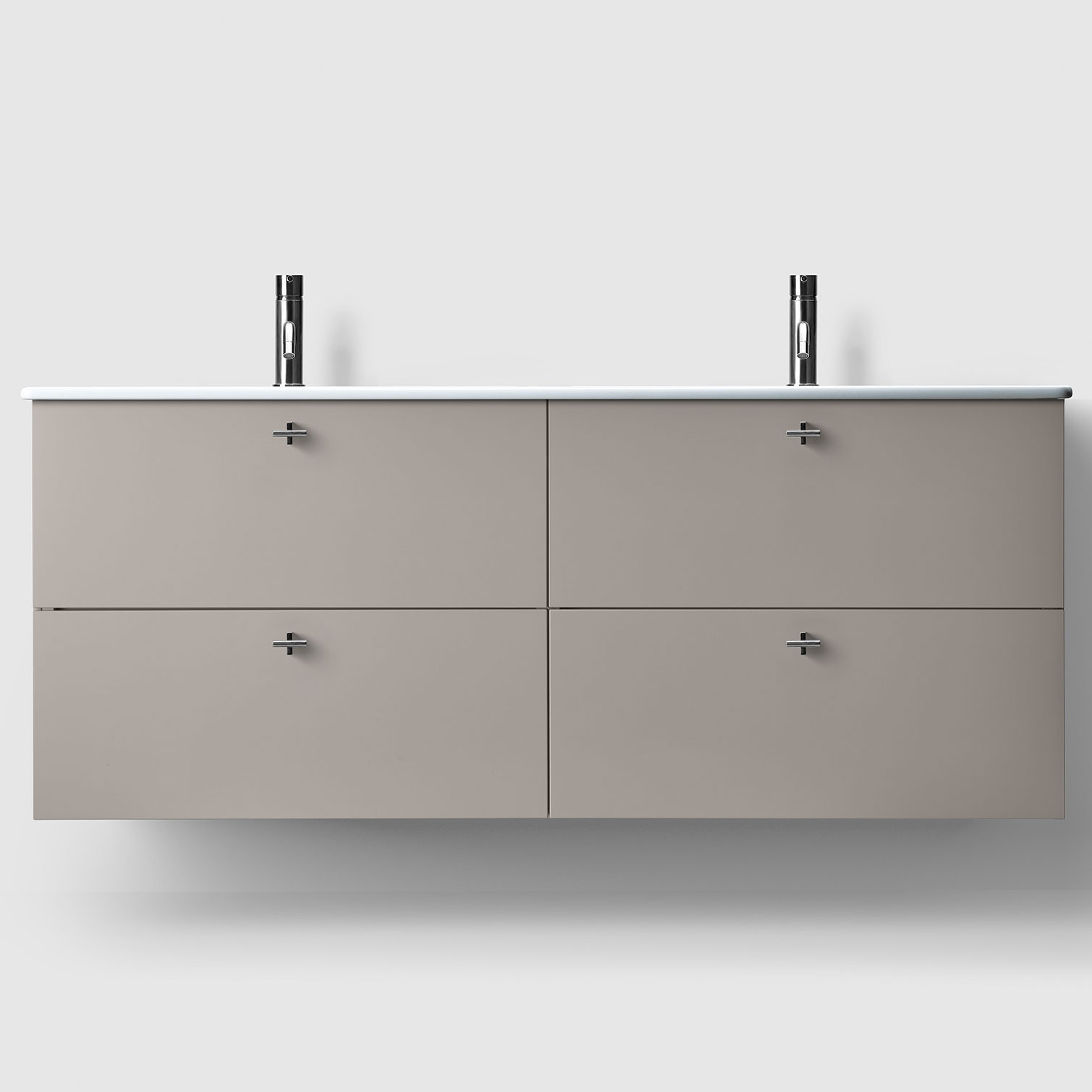 Tvättställsskåp Haven H3/140 med Porslinshandfat | badrum - badrumsmobler - tvattstallsskap-och-kommod | KakelKungen