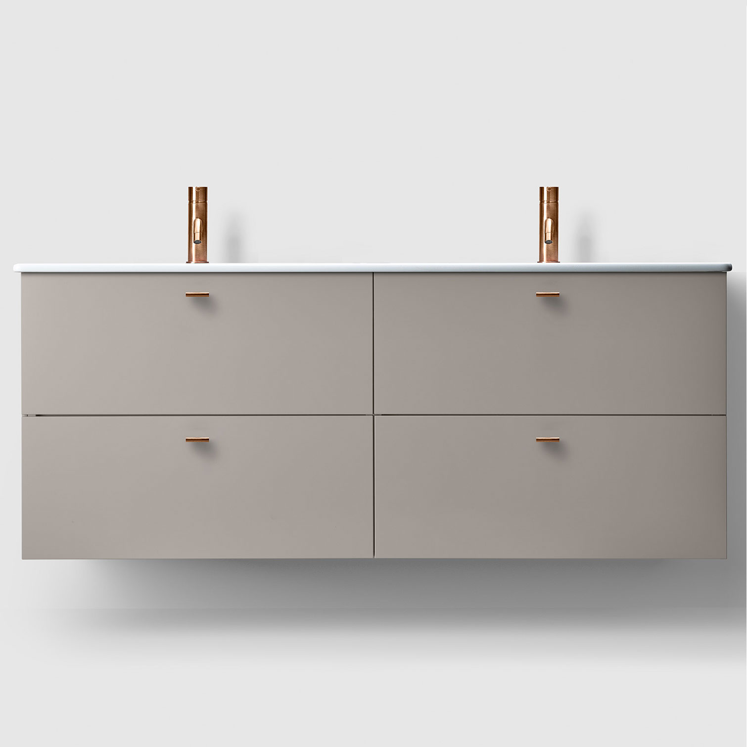 tvättställsskåp haven h3/140 med porslinshandfat