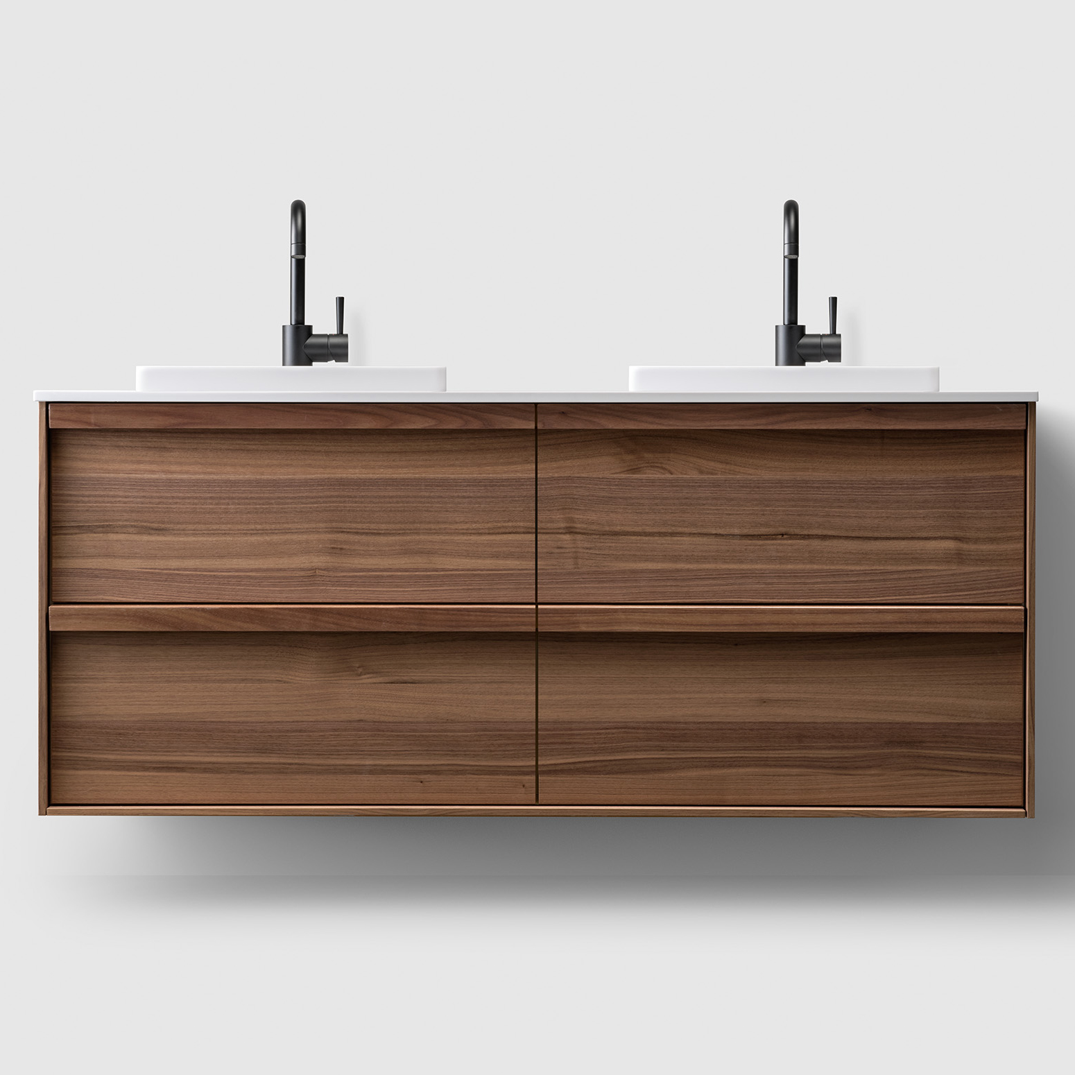 Tvättställsskåp Haven H2/140 med Stenskiva och Handfat | badrum - badrumsmobler - tvattstallsskap-och-kommod | KakelKungen