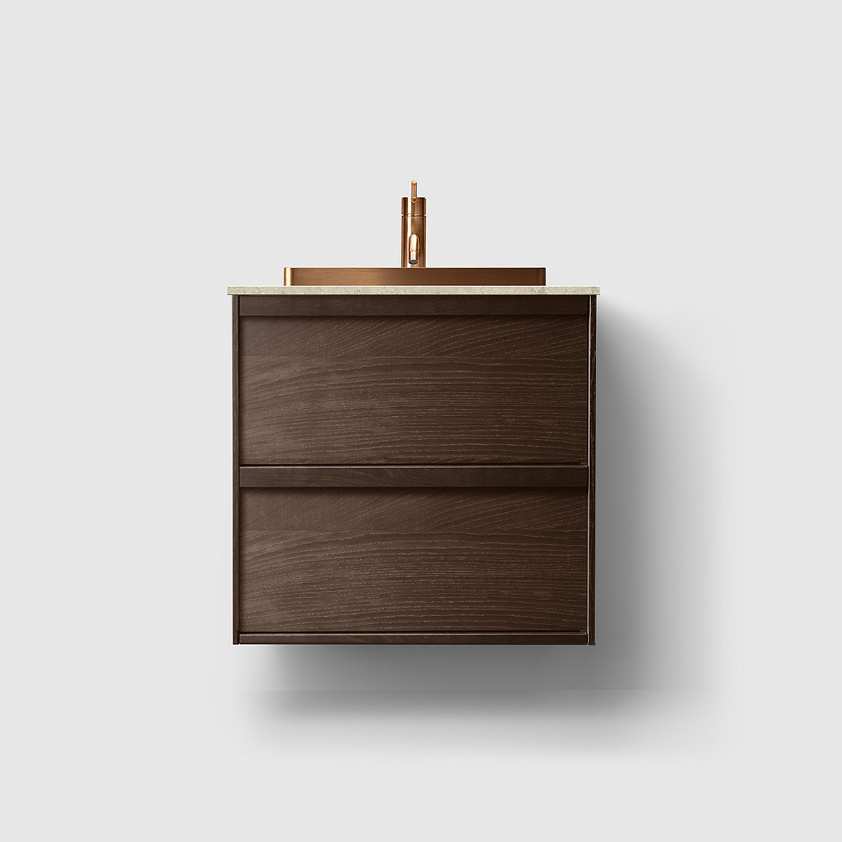 Tvättställsskåp Haven H2/60 med Stenskiva och Handfat | badrum - badrumsmobler - tvattstallsskap-och-kommod | KakelKungen