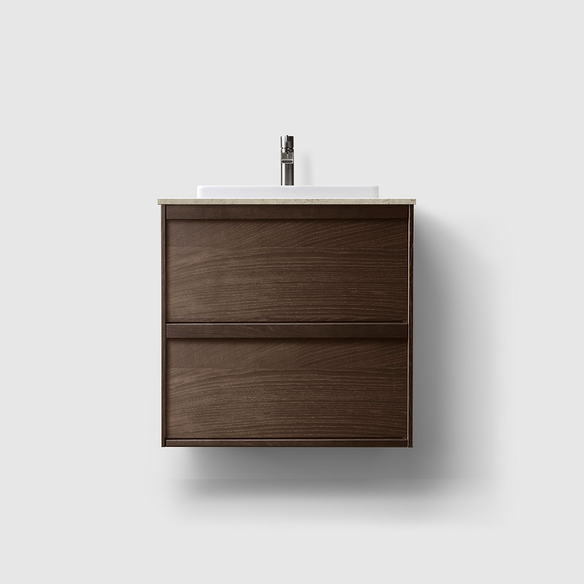 Tvättställsskåp Haven H2/60 med Stenskiva och Handfat | badrum - badrumsmobler - tvattstallsskap-och-kommod | KakelKungen