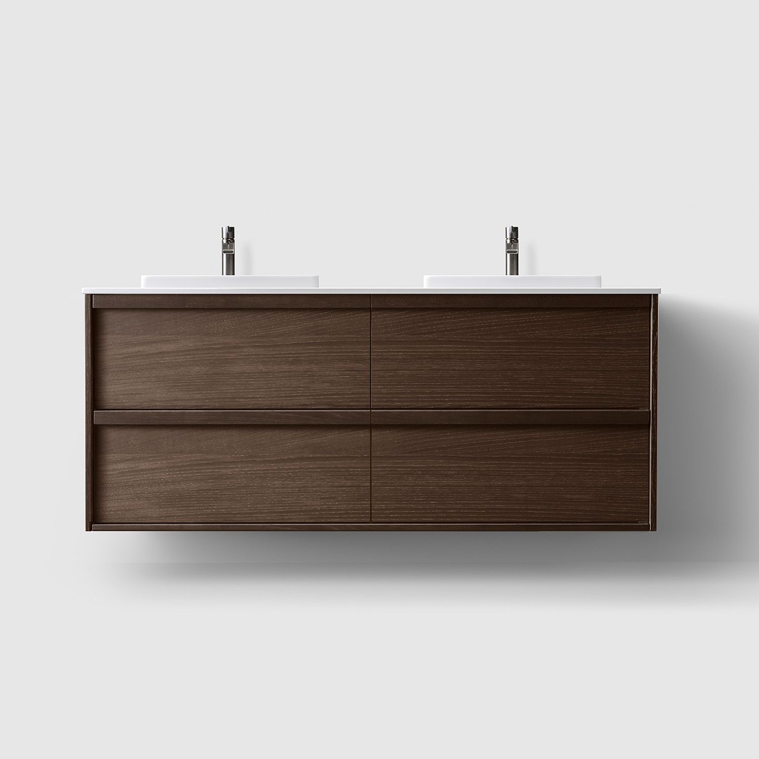 Tvättställsskåp Haven H2/140 med Stenskiva och Handfat | badrum - badrumsmobler - tvattstallsskap-och-kommod | KakelKungen