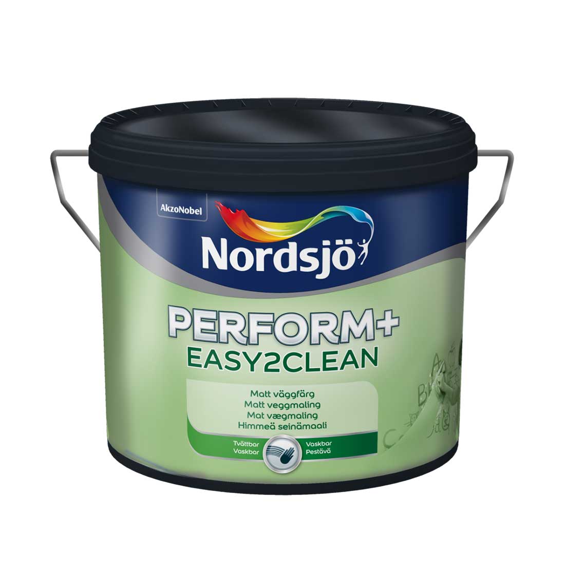 Väggfärg Nordsjö Perform+ Easy2Clean Kulör 10 L. NCS: S0804-R30B