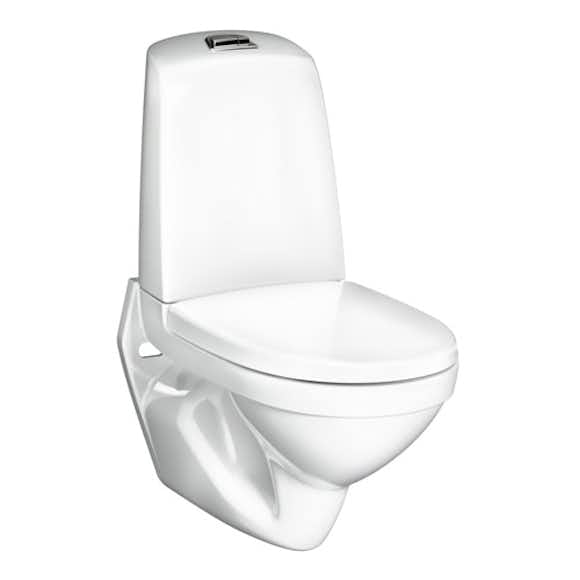 vägghängd toalettstol gustavsberg nautic 1522 hygienic flush