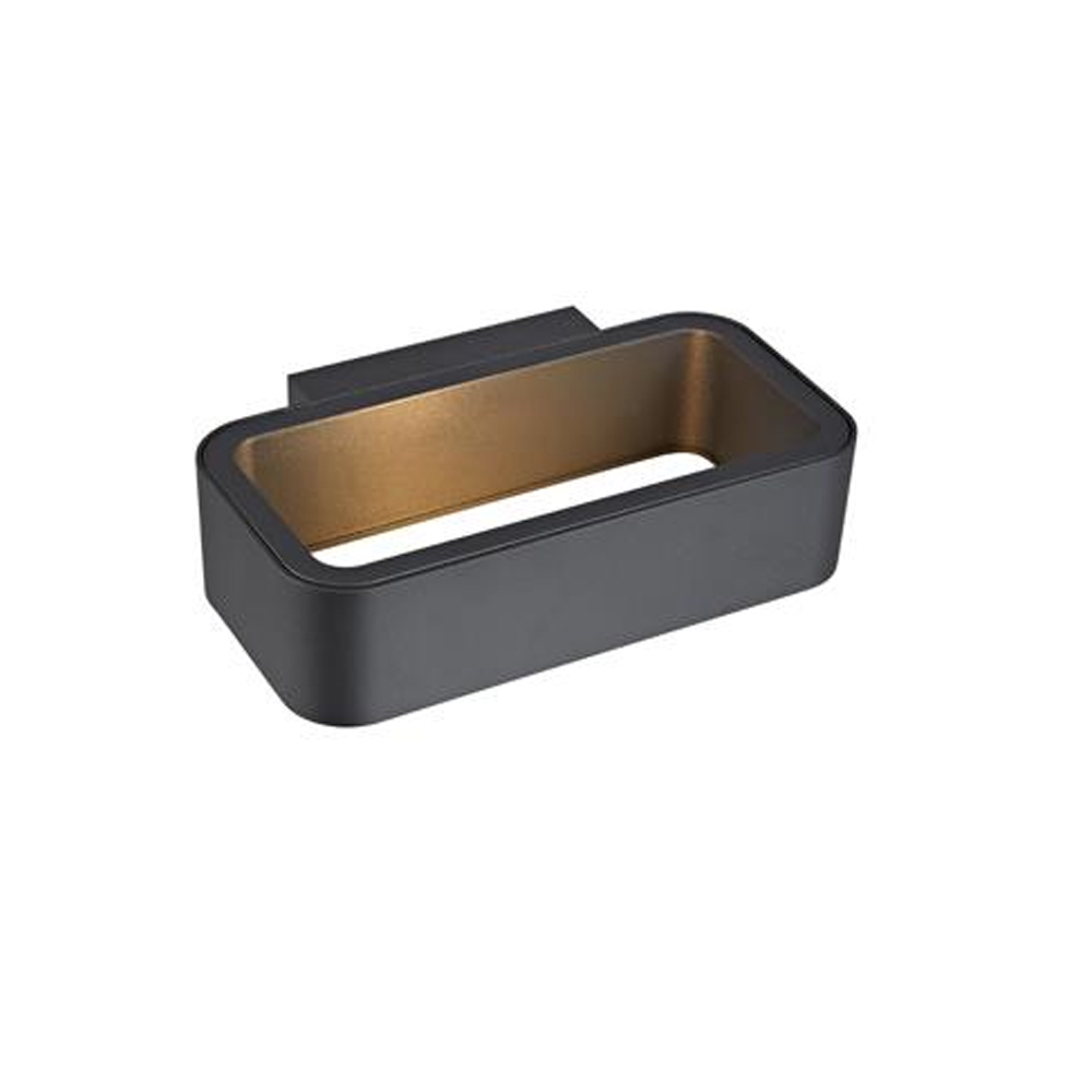 Vegglampe Markslöjd Walle Grå 105833 Bygghjemme.no