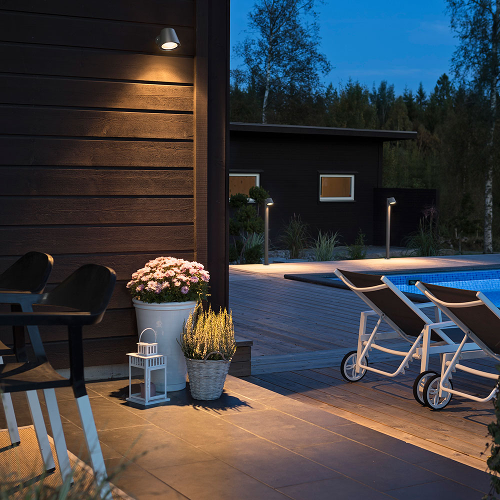 Vegglampe Gnosjö Konstsmide Trieste GU10