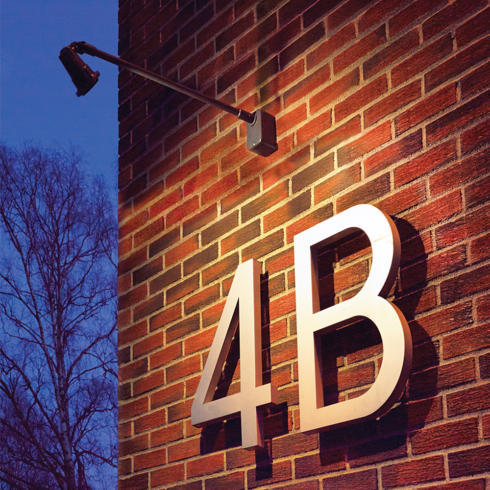 Veggspotlight Norlys Sande